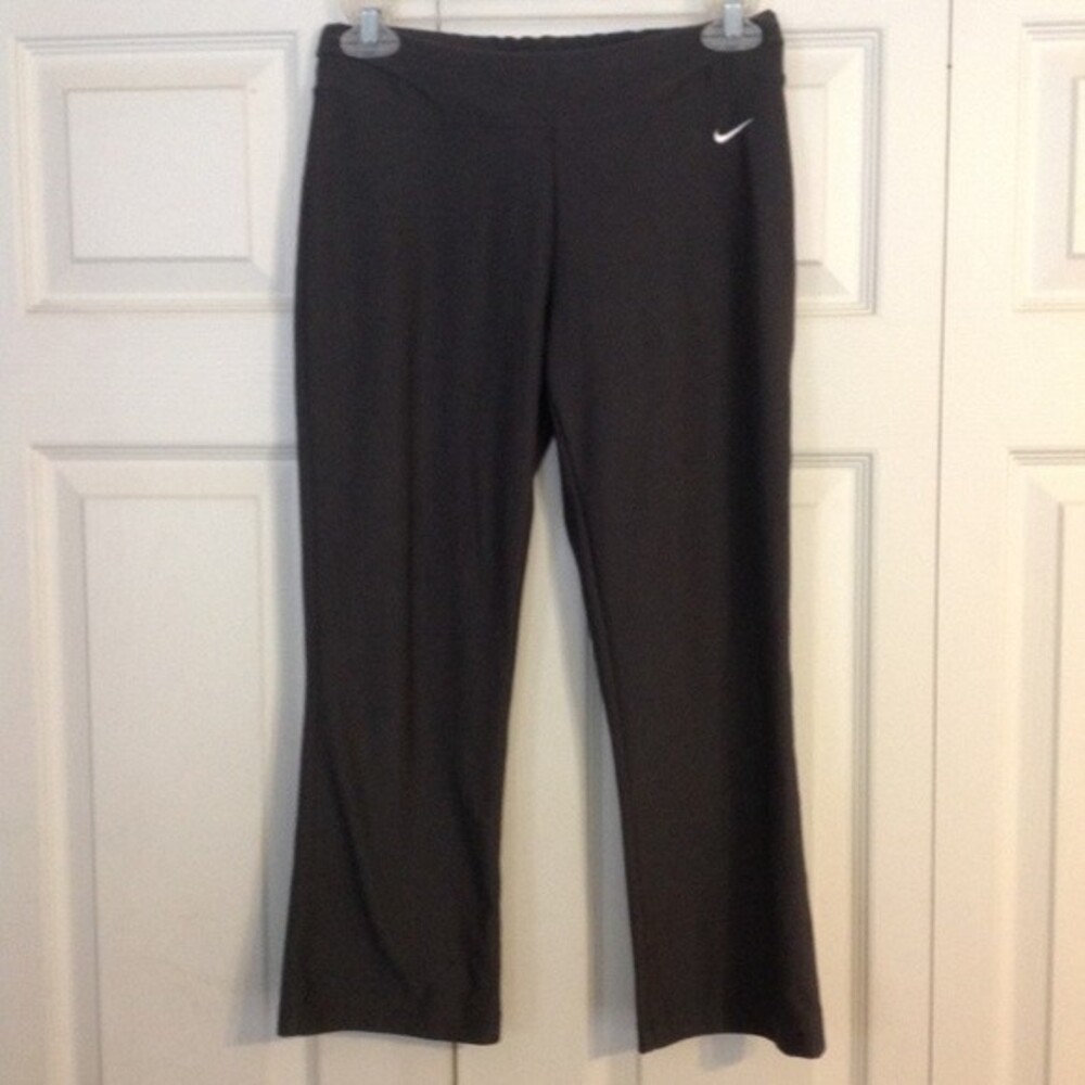 NIKE X-Small Dark Gray Leggings Yoga Pants Workout Gym Athleisure Stretch Lounge